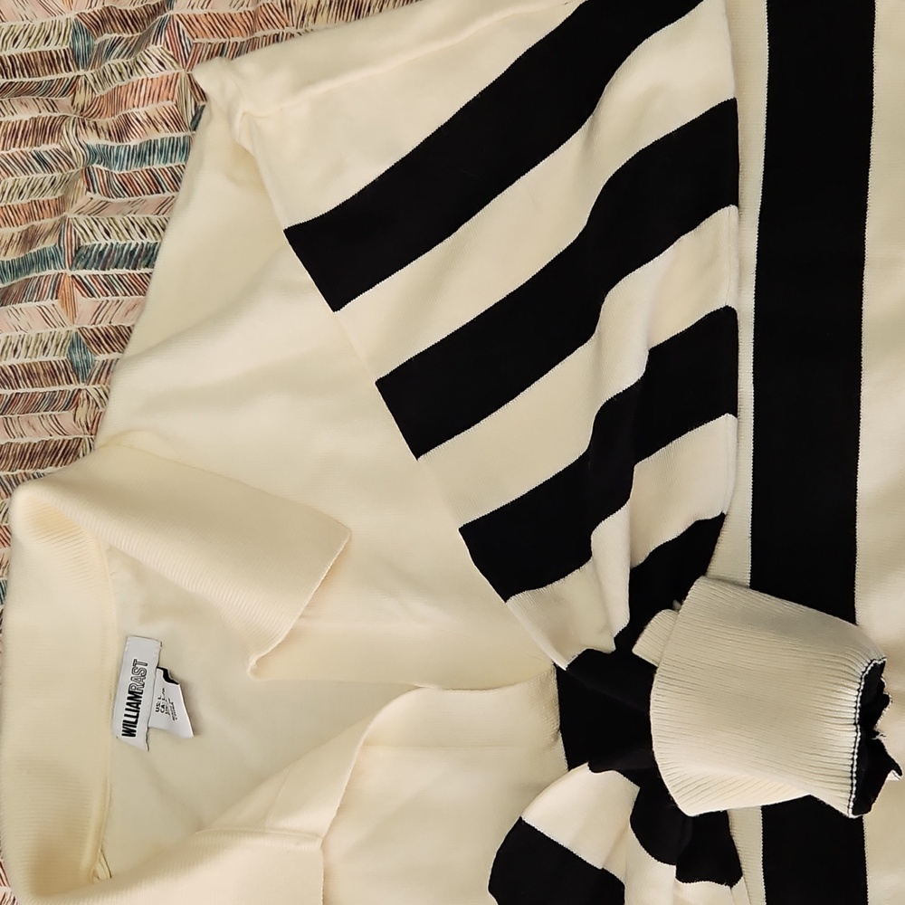 William Rast Cream Knit Sweater